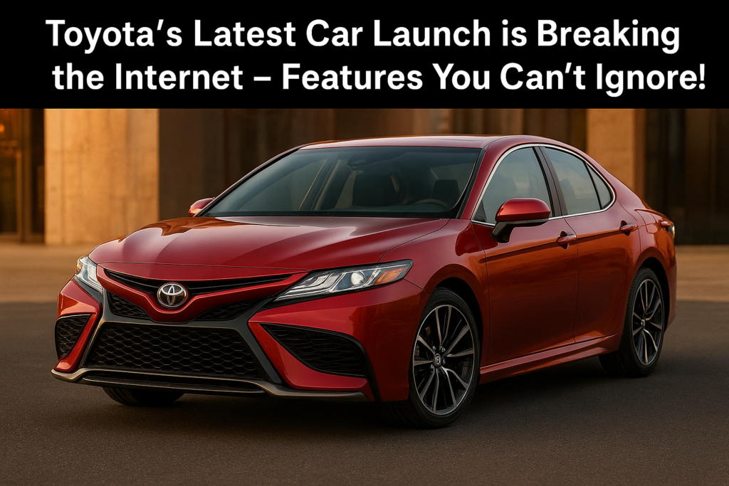 Toyota Latest Car Launch