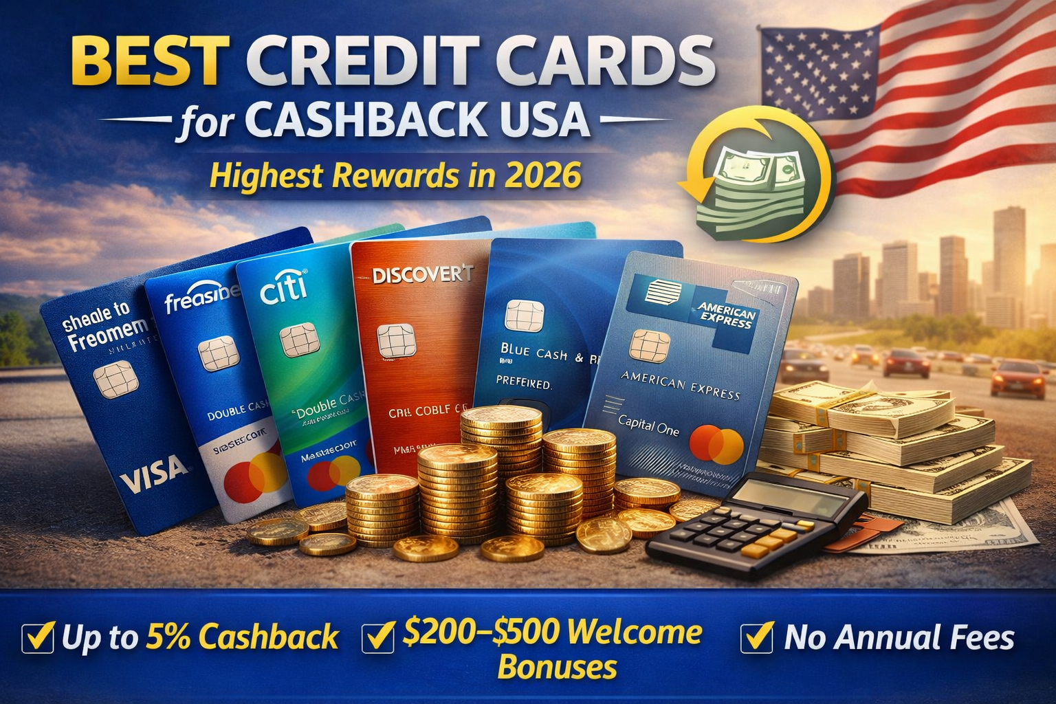 Best Credit Cards for Cashback USA
